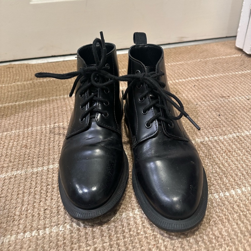 Dr. Martens Black Emmeline Boots
